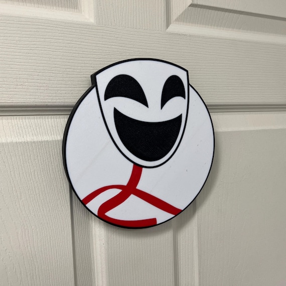 Digital Circus Door Sign - 3D Print - Etsy