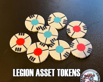 Star Wars Legion Asset Tokens - 3d Printed