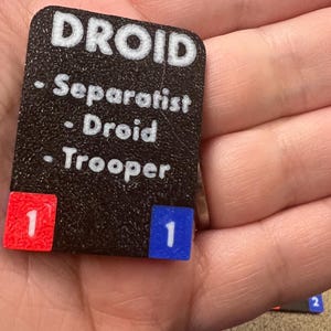 Clone / Droid tokens - Star Wars Unlimited