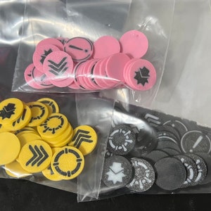 Legions Imperialis Order Tokens - 3d Printed