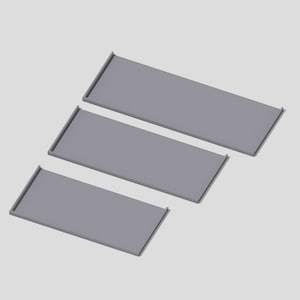 25mm Square Base 8x1, 8x2, 8x3, 8x4, 8x5, 8x8 Movement Trays - 3d Printed