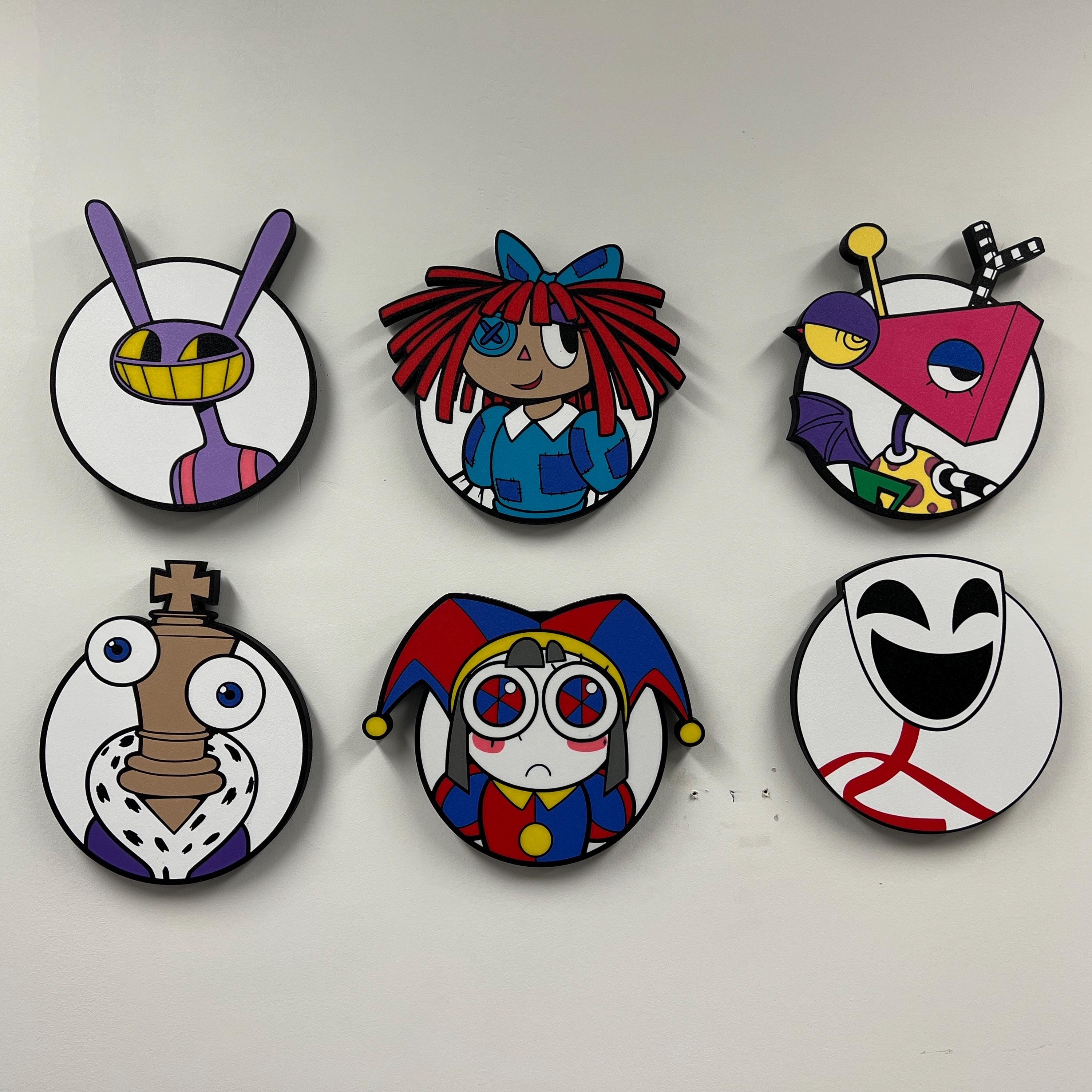 Digital Circus Door Sign - 3D Print - Etsy
