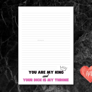 Papelería imprimible con la imagen de la esposa sucia de la prisión, descarga digital