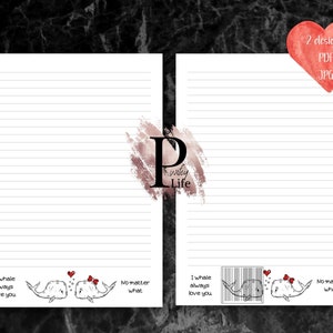 Prison Girlfriend Stationery, Prison Love Letter, Prison Girlfriend Stationery - Prison Wife Briefpapier