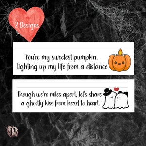 Diseños de papelería de Halloween para esposas en prisión, cartas de amor para prisiones imprimibles, descarga digital