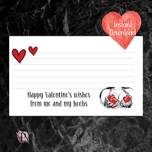 Papelería para esposas en prisión: carta de amor para San Valentín imprimible en papel para esposas en prisión: descarga digital instantánea