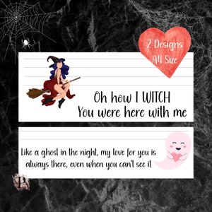 Papelería para esposas en prisión, carta de amor para prisión imprimible para Halloween, descarga digital