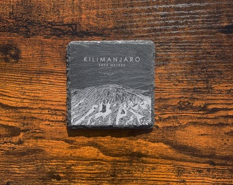 Kilimanjaro Slate Coaster