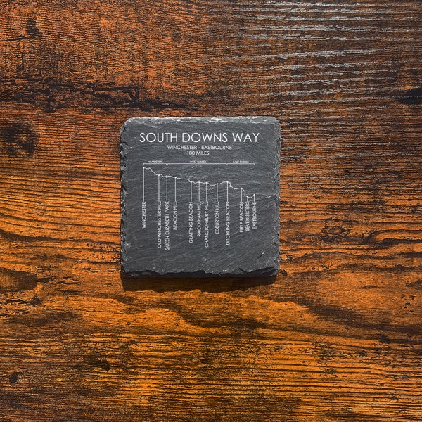 South Downs Way - Slate Coaster