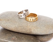 Moon Phase Ring, Stainless Steel Ring, Celestial Jewelry, Moon Ring, Beach Jewelry