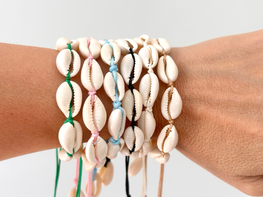 Cowrie Shell Bracelet Anklet Seashell Jewelry Beach Accessories