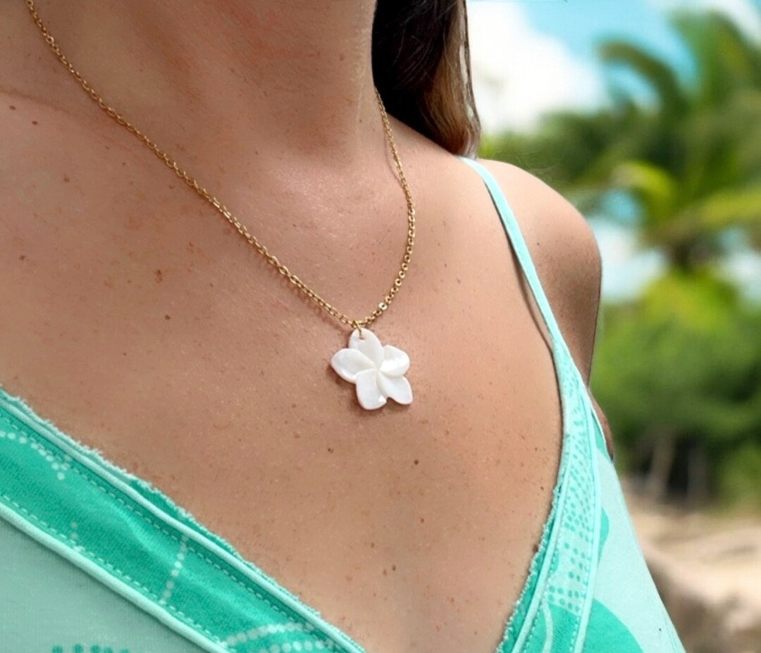 関税込【MONDAY EDITION】Pearl Flower Two-way Necklace Amazon.com: Zeshimb Boho Tulip Pearl Necklace Flower Tulip