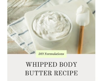 DIY Recipe Whipped Body Butter