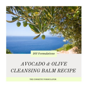 DIY Avocado & Olive Reinigungsbalsam Rezept