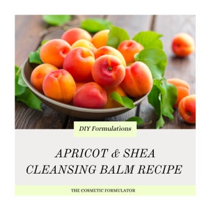 DIY Aprikosen & Shea Reinigungsbalsam Rezept