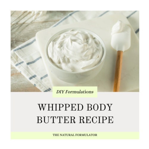 Professional Body Butter Recipe From My Business Three Etsy