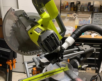 Shop Vac Adapter RYOBI Miter-saw 