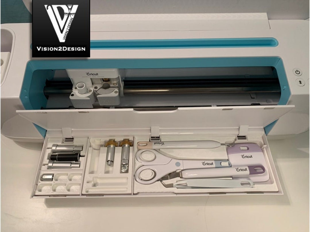 Complete Cricut Maker Tool Organizer Full Drawer Tray Etsy
