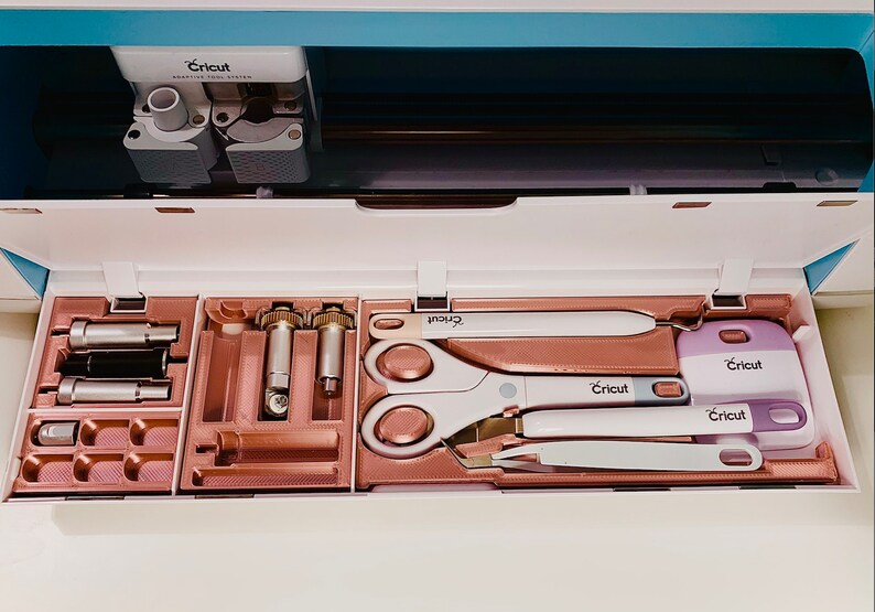 Complete Cricut Maker Tool Organizer Full Drawer Tray Etsy