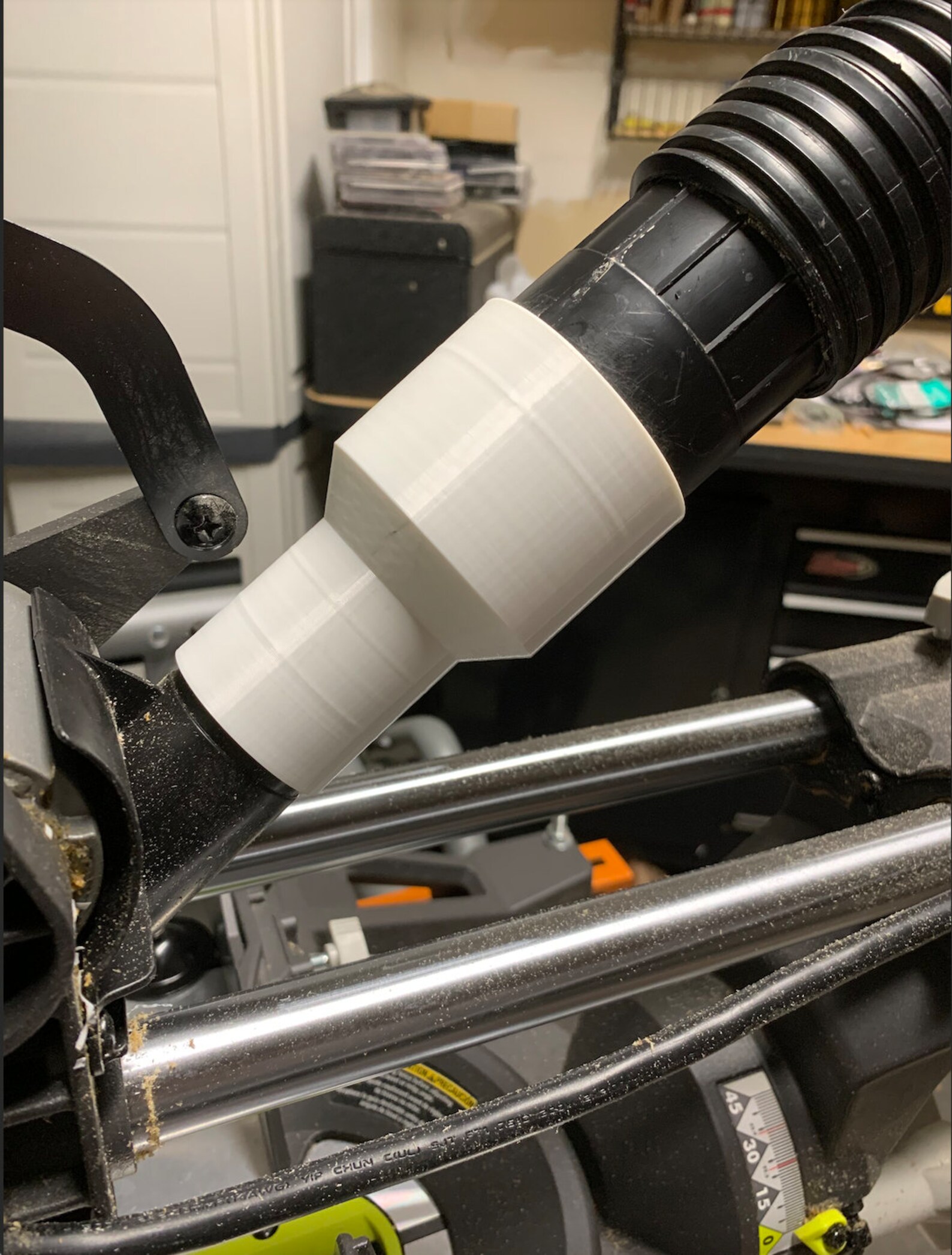 Mitersaw to Shop Vac Adapter RYOBI Mitersaw to 2.25 & Etsy