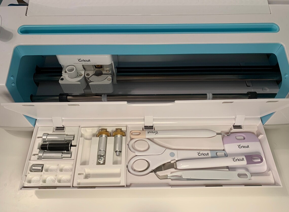 Complete Cricut Maker Tool Organizer Full Drawer Tray Etsy