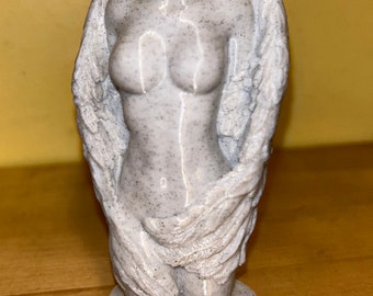 Winged Female Statue | Torso | Body | NSFW | Kinky | BDSM | Angel | torso sculpture