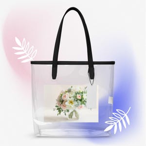 Stylish Transparent Bag for Events, Travel and Daily Use-Bag Design-Digital Product