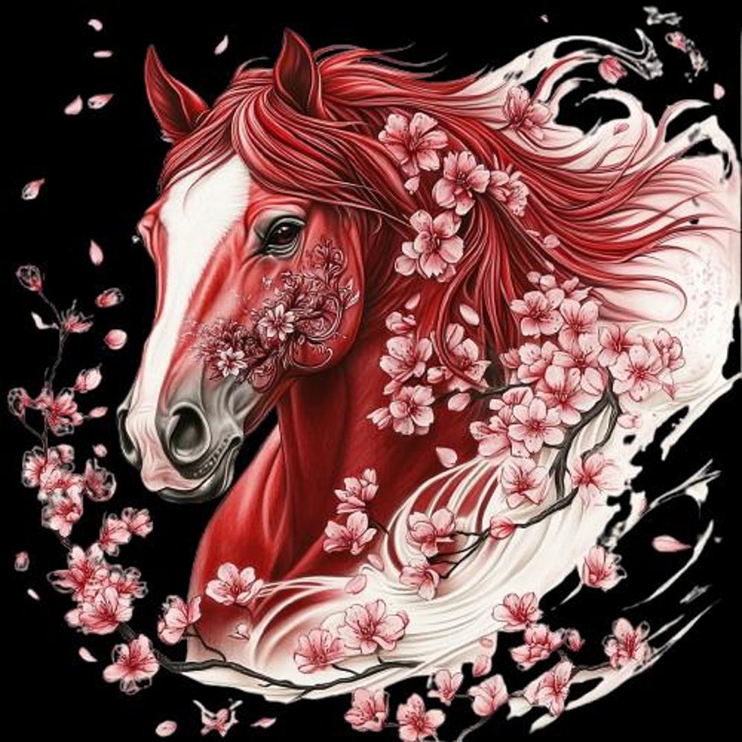 2026 Year of the Horse PNG , Fire Horse Chinese Zodiac Art , Galloping ...