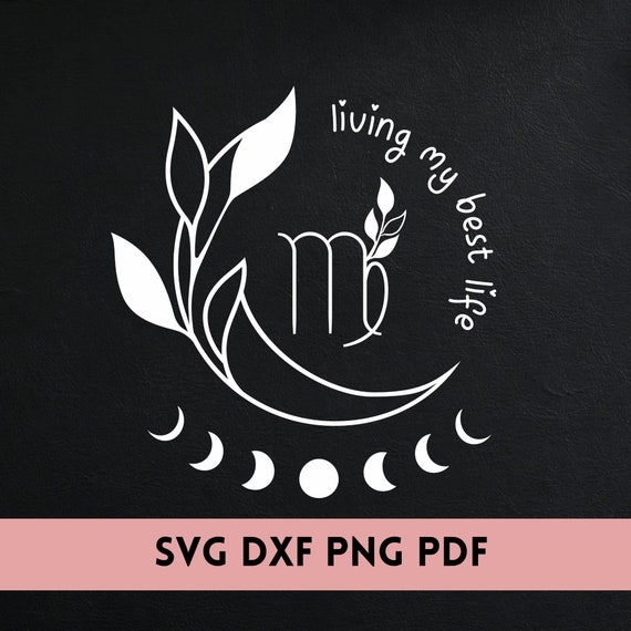 Virgo svg virgo png living my best life svg virgo etsy