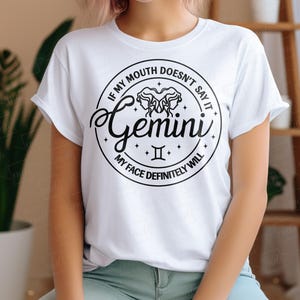 Gêmeos Se minha boca não disser SVG/ DXF/ PNG - Presente de aniversário de Gêmeos - Aniversário de Gêmeos Svg - Gêmeos engraçado svg - Arquivo de corte Cricut - Silhueta.
