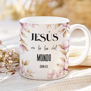 Frases religiosas Mug Wrap 11/ 15 oz, Spanish Bible Verse Mug Sublimation Templates, Religious Mug Wrap, Mug PNG
