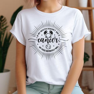 Krebs, wenn mein Mund es nicht sagt SVG / DXF / PNG - Krebs Geburtstagsgeschenk - Krebs Zeichen - Krebs Sternzeichen svg - Cut File Cricut - Silhouette.