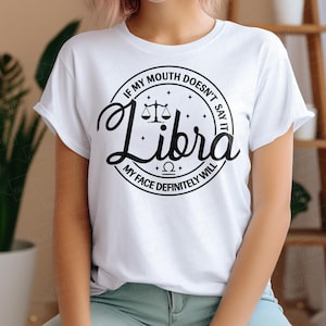 Bilancia SVG/ DXF/ PNG Se non lo dice la mia bocca, lo dirà sicuramente la mia faccia - Bilancia svg - Bilancia svg divertente - File di taglio Cricut - Silhouette.
