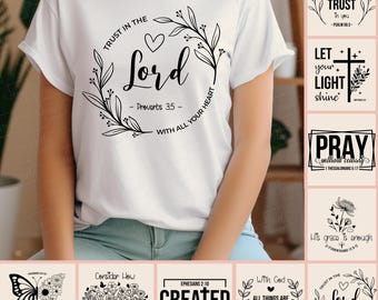 Christelijke SVG-bundel: ontwerpen met bijbelteksten (digitale download)