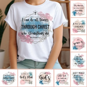 Christian Quotes Bundle PNG - Bible Verse PNG Bundle - Bible Quotes Sublimation -Bundle Bible Quotes PNG- Instant Download