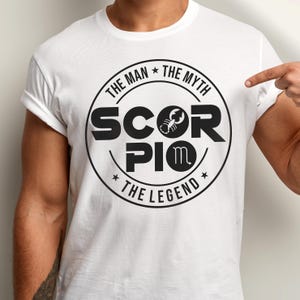Skorpion SVG - Skorpion Mann SVG - Skorpion Mann PNG - Skorpion Legende SVG - Skorpion Sternzeichen - Skorpion T-shirt svg - Cut File Cricut - Silhouette.
