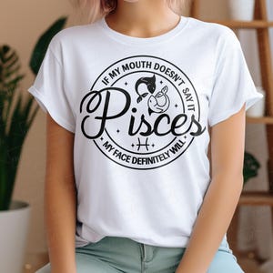 Pisces SVG / DXF / PNG - Libellen - Pisces Sternzeichen - Lustige Pisces - Schneidedatei Cricut - Silhouette.