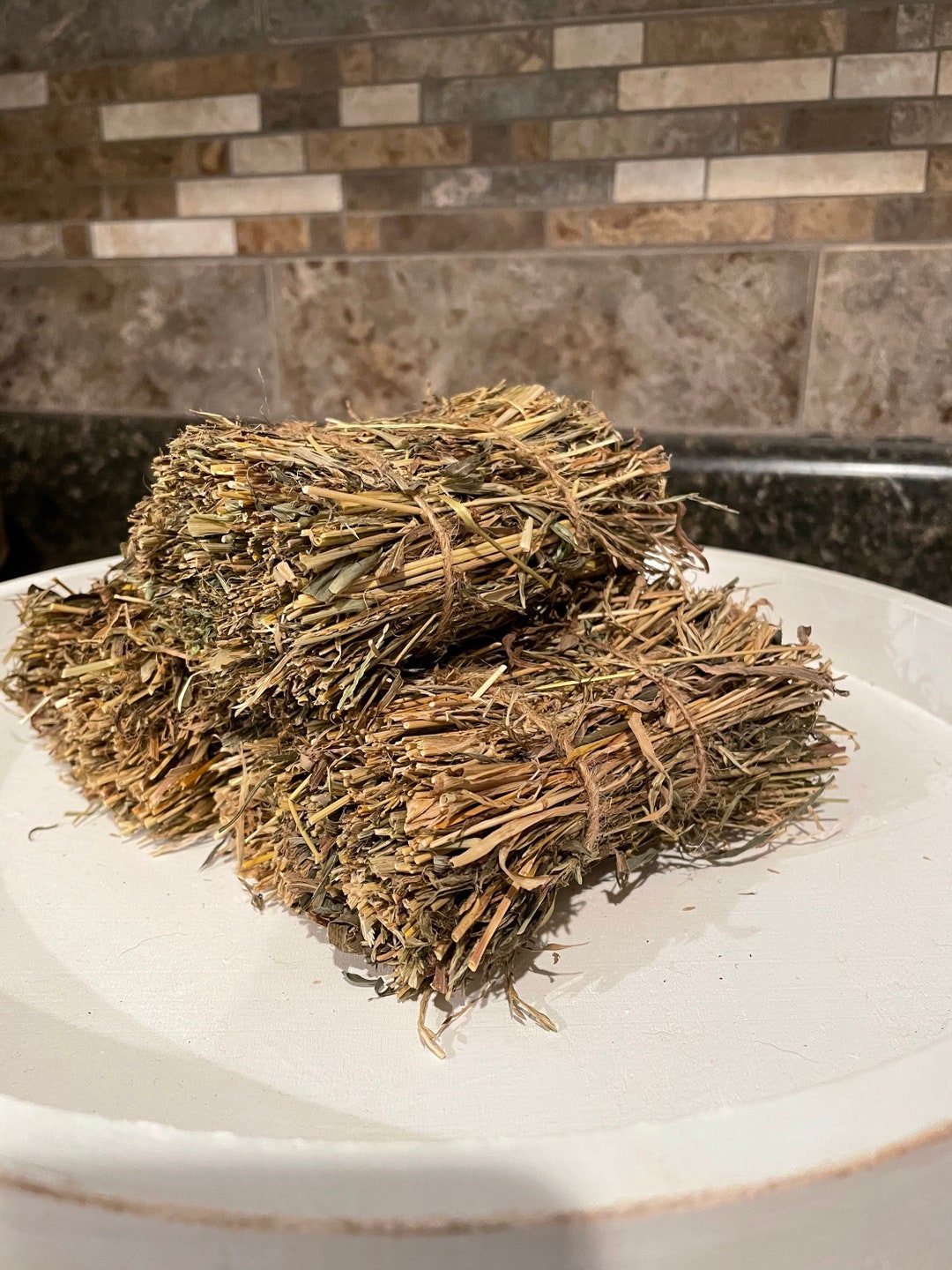 Small Hey Bales Mini Straw Bales Fall Decor Fall Tiered Etsy