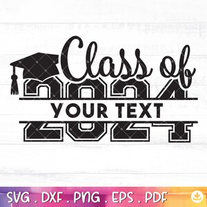 Class of 2024 SVG, Name Frame Monogram, Your Text here, Senior 2024 SVG, 2024 Senior, Senior Shirt, High School Senior,College Senior  A881