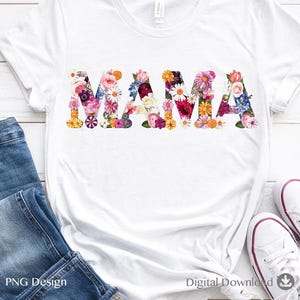 Floral Mama PNG Sublimation, Floral Mama Png, Mama flower png, mama flower png, mama floral, floral mama png, Mother's Day Png - A1052