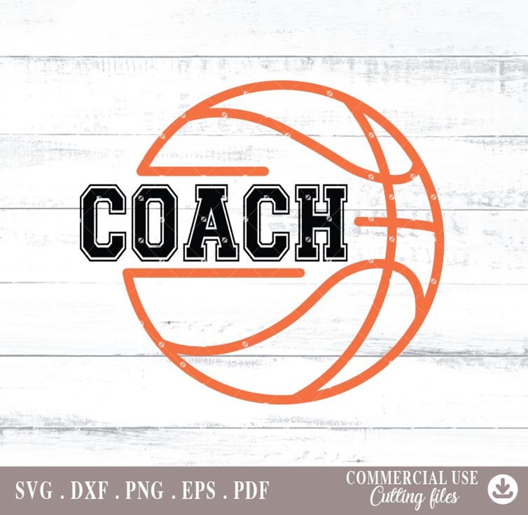 Basketball Coach Svg, Basketball Coach Clipart, Basketball Svg, Clipart