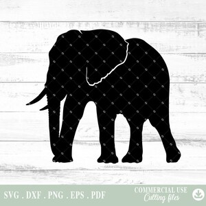 Elephant Svg,  Animal Svg, Clipart Elephant, Sublimation PNG, Svg Cutting Files for Cricut