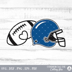 Football Helmet Svg, Football Svg, Football and Helmet, Helmet Svg, digital file png, Cutting Files for Cricut, Svg Cut Filesn