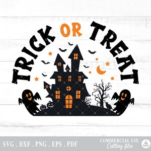 Trick Or Treat Svg, Witch Svg, Halloween Sign Svg, Mama Witchy Svg,Castle Svg, Pumpkin Svg, digital file png, Cutting Files for Cricut A672