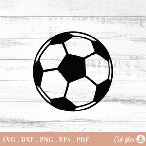 Soccer ball Svg, Football Svg, Sport Clipart, for Cricut Silhouette, svg, dxf, eps, png