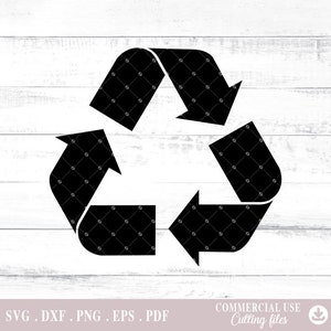 Recycle symbol Svg, Recycle Svg, Recycle Sign Svg, clipart png, for Cricut Silhouette