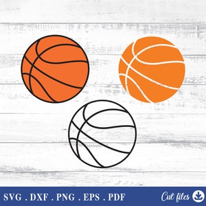 Basketball Svg, Sport Clipart, for Cricut Silhouette,  svg, dxf, eps, png