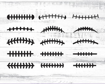 Football Laces Svg, Sport Clipart, for Cricut Silhouette, svg, dxf, eps, Digital File Download - AB041
