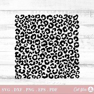 Peut inclure: Motif léopard noir et blanc. Ce design numérique est parfait pour les projets d'artisanat, le scrapbooking et plus encore.