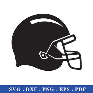 Football Helmet Svg, Sport Svg, for Cricut Silhouette, svg, dxf, eps, png